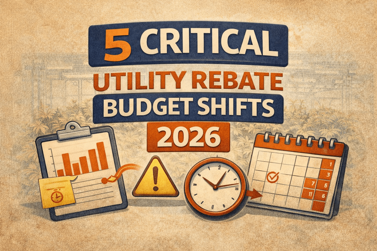 5 Critical Utility Rebate Budget Shifts in 2026