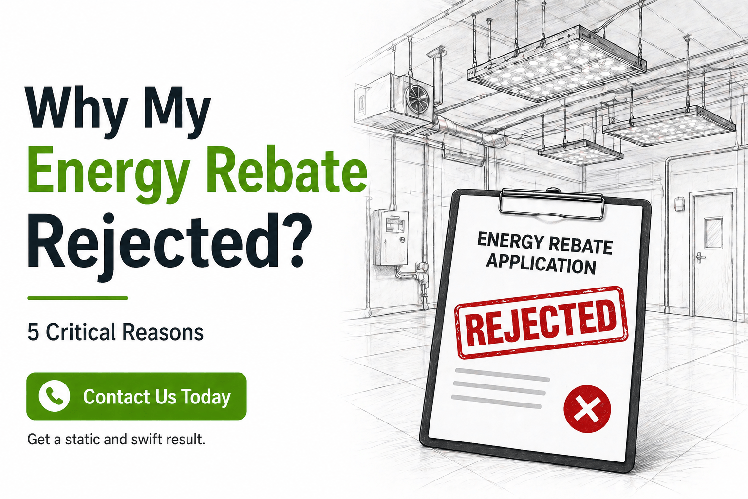 Why My Energy Rebate Rejected: 5 Critical Reasons