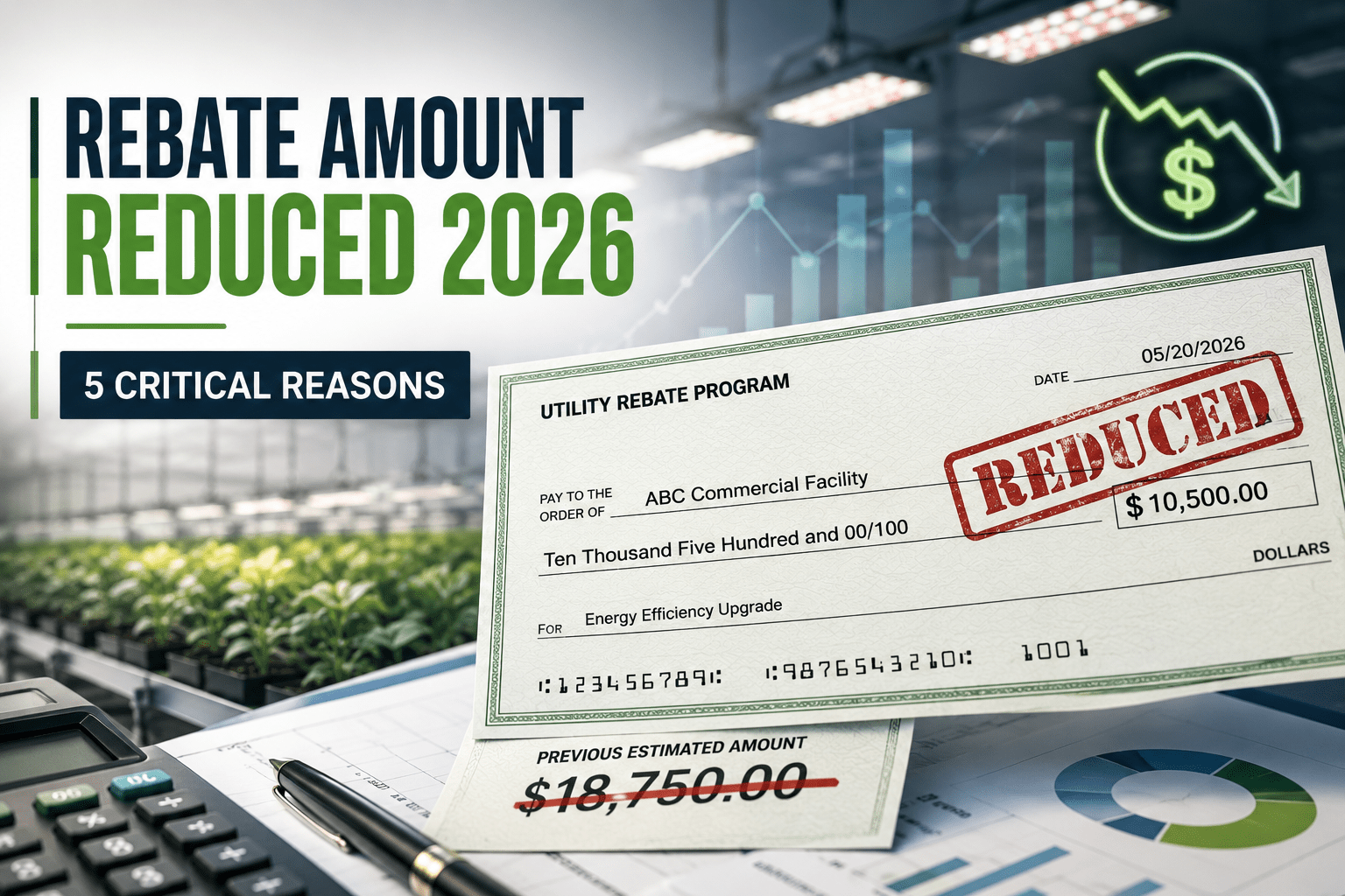 Rebate Amount Reduced 2026: 5 Critical Reasons